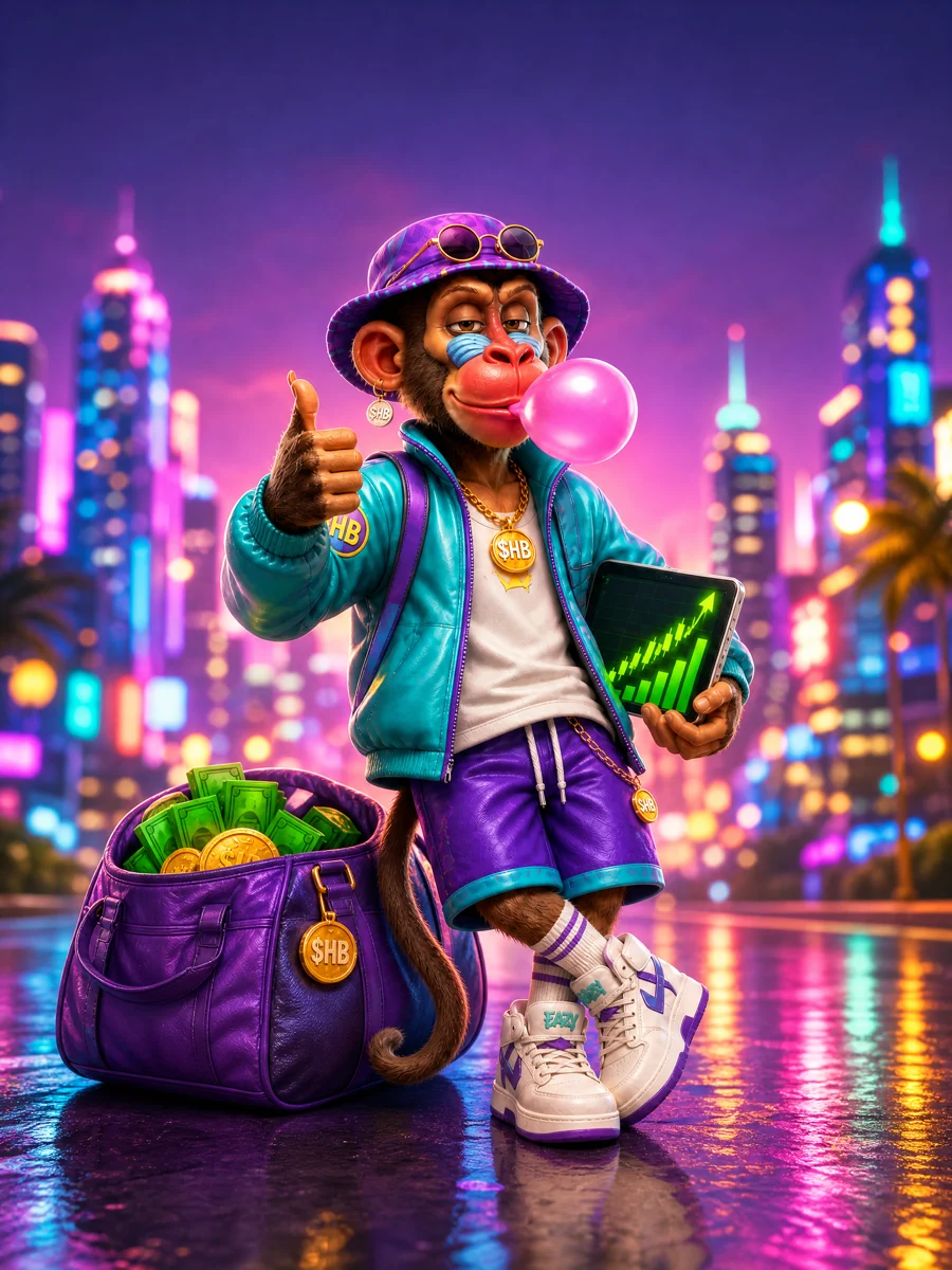 Eazy, HoodBags baboon character