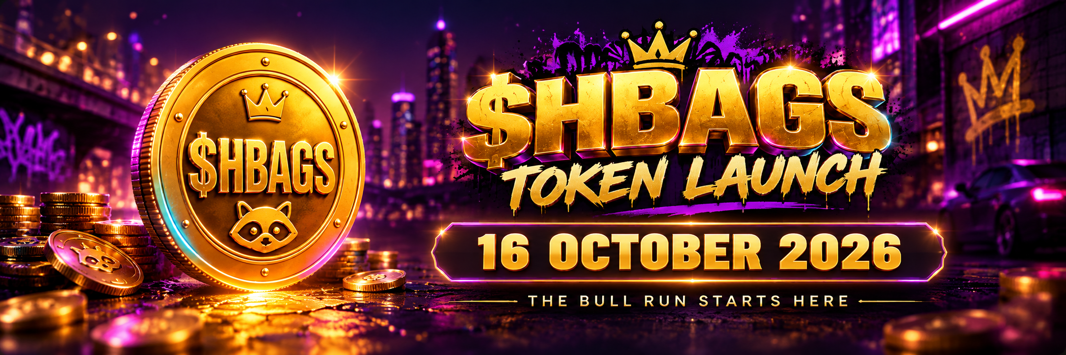 $HBAGS token launch on 16 October 2026